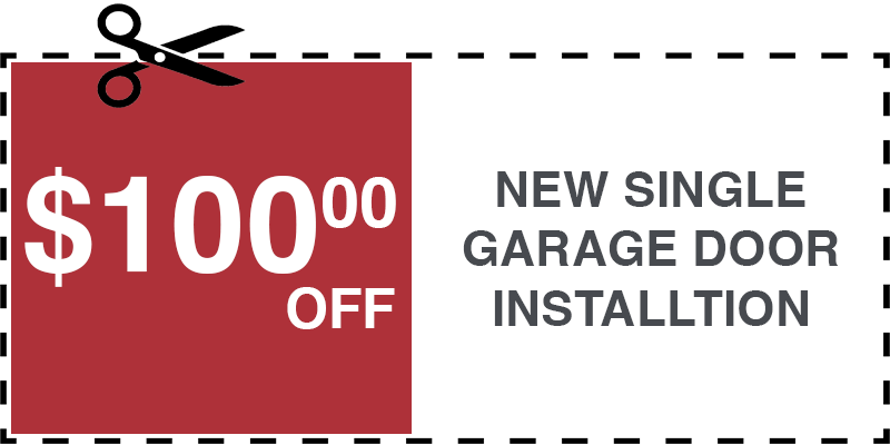 100 off garage door repair Manhasset