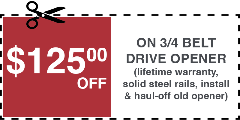 125 off garage door opener Manhasset